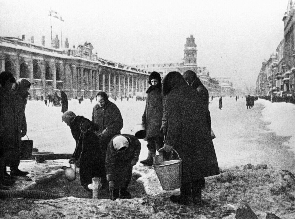 В блокадном ленинграде картинки