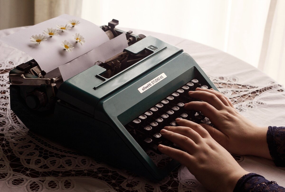 Так я училась печатать