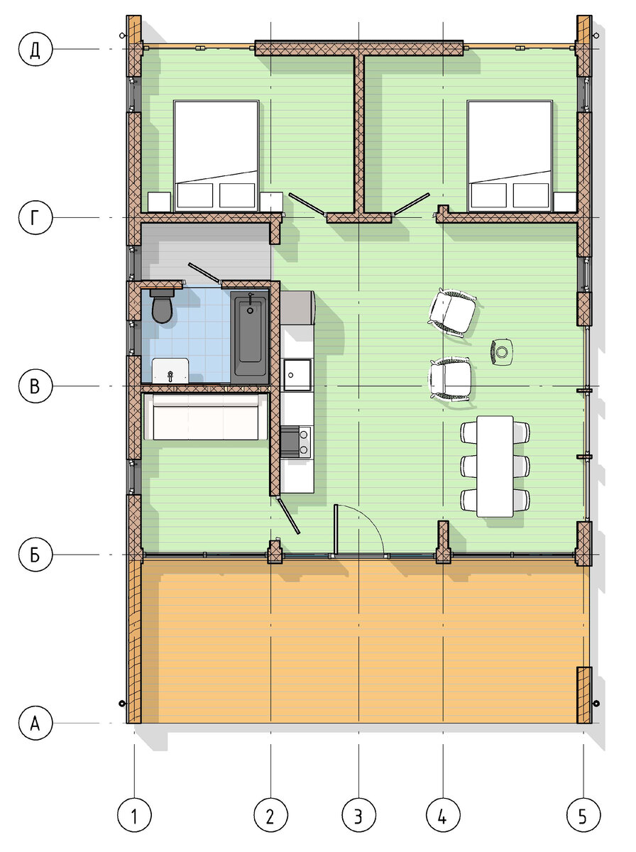 Планировка дома