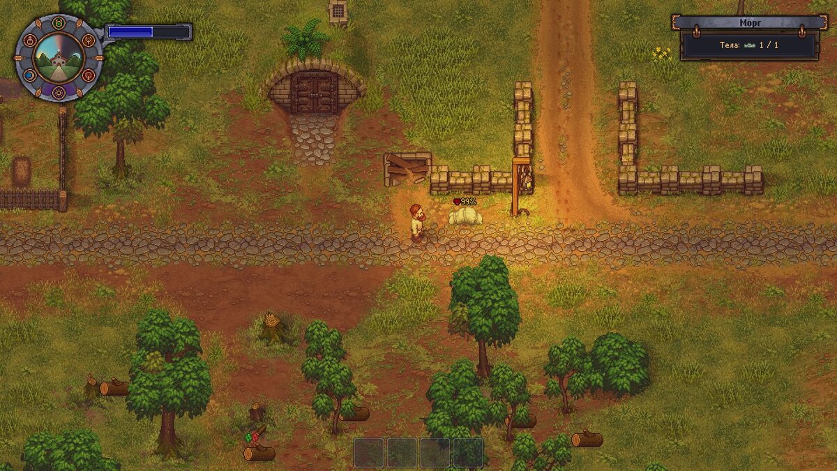 Graveyard Keeper.(Часть 2) | Ржавый процессор | Дзен