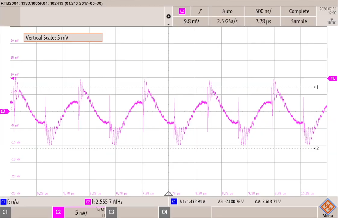 Измерение пульсаций выходного напряжения | АЕДОН | Дзен