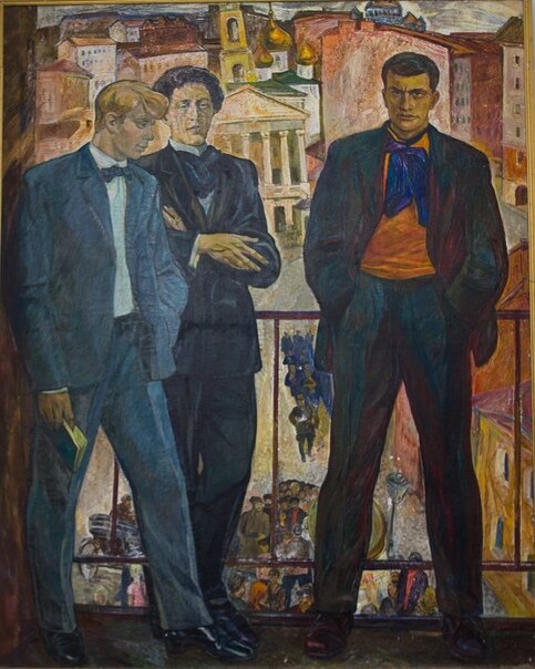 Геннадий Сорогин (1930-2004) "Маяковский, Есенин, Блок"