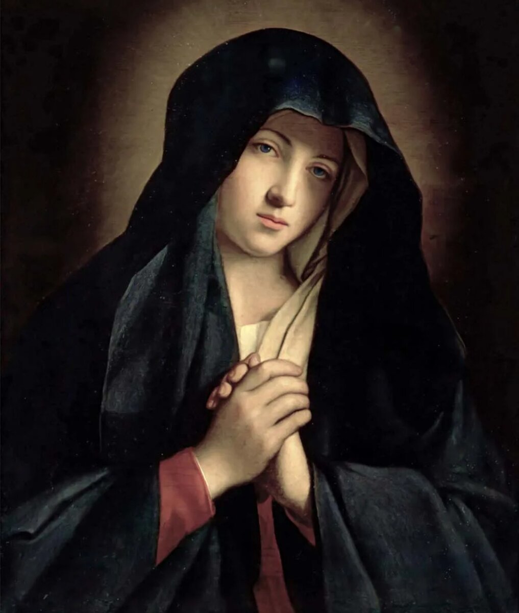 Изображение использовано в иллюстративных целях, Мадонна Сассоферрато