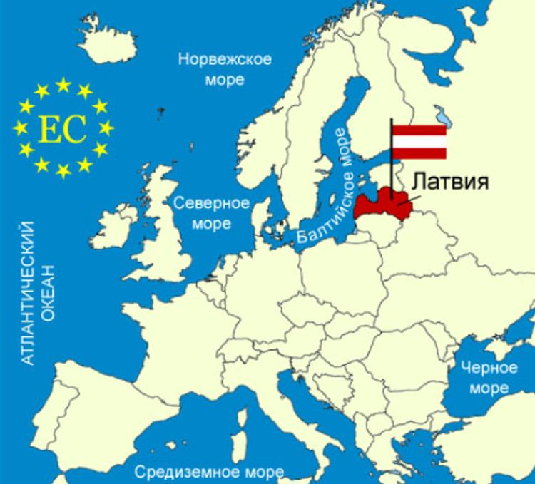 Латвия страны соседи. Латвия на карте. Карта - Европа. Латвия на карте России.
