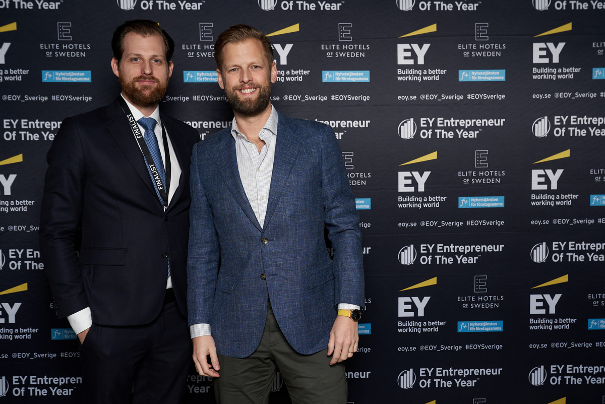 Джонни Варстрём, Никлас Ингвар, основатели Mentimeter 