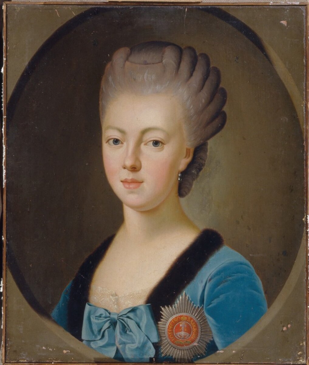 Неизвестный художник «Портрет великой княгини Натальи Алексеевны» / Луганский областной художественный музей