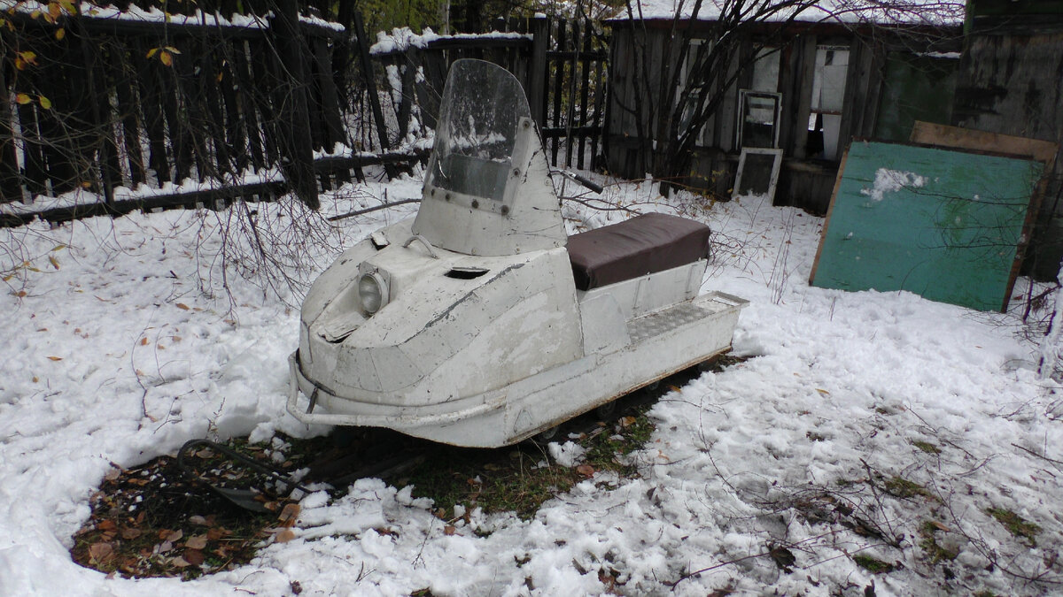 Снегоход "Буран".