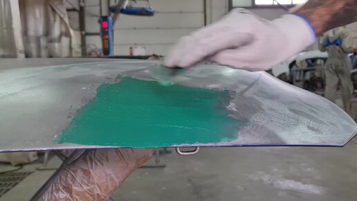 Ремонт капота от БМВ. Подготовка к покраске после рихтовки | Авант СТО ...