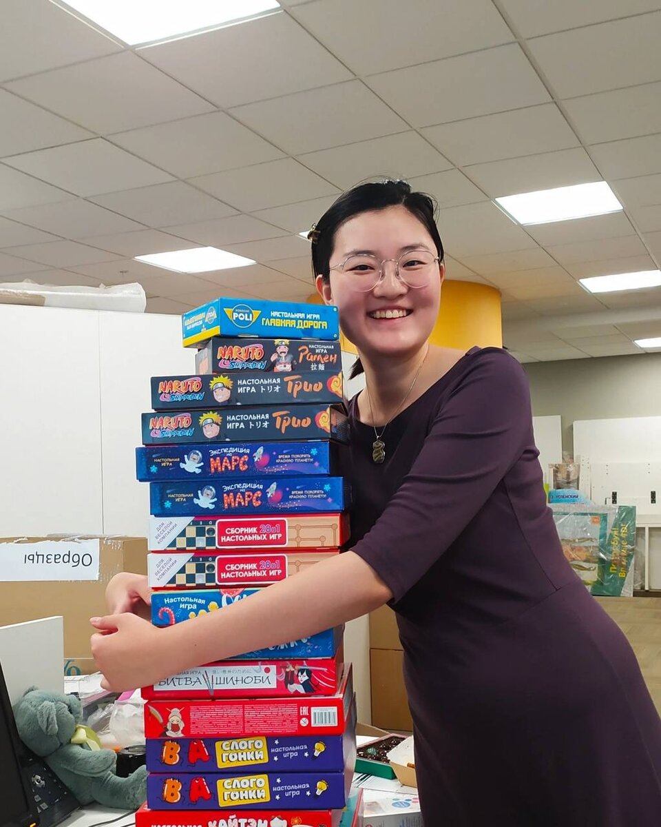 Екатерина Тен на работе