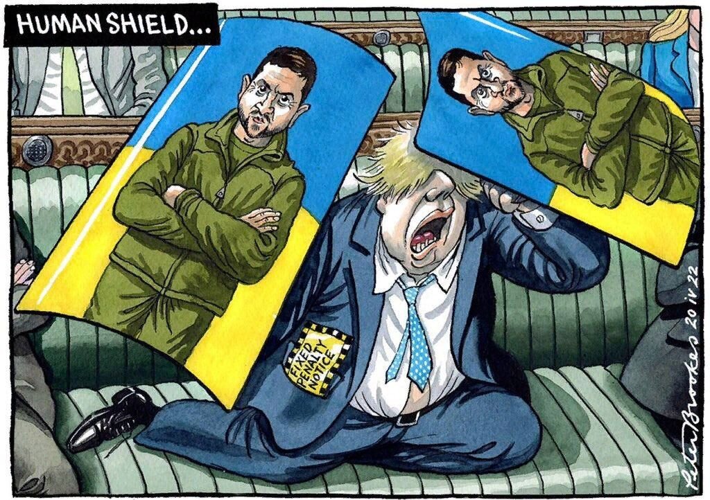 Борис Джонсон наорал на Зеленского за провал операции по захвату ЗАЭС. Неделя зрад ВСУ