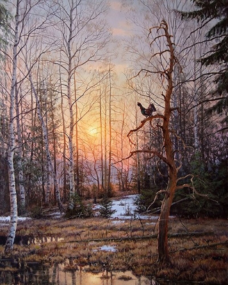 Валерий Артамонов "Глухарь" Источник: http://artamonov-v.ru/