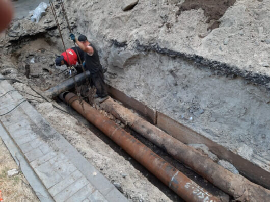    ремонт тепловых сетей в Ростове // фото: rostov-gorod.ru