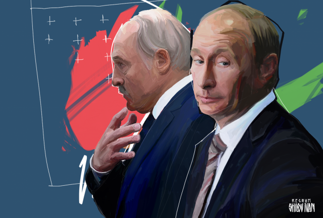    Владимир Путин и Александр Лукашенко Иван Шилов © ИА REGNUM