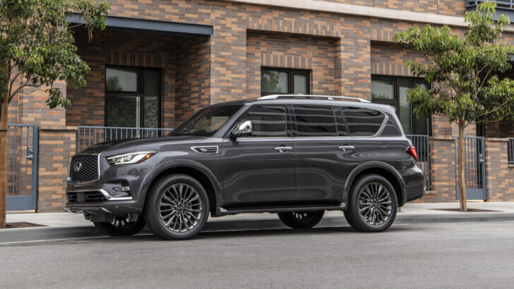 Экстерьер Infiniti QX80 2023. Фото Infiniti