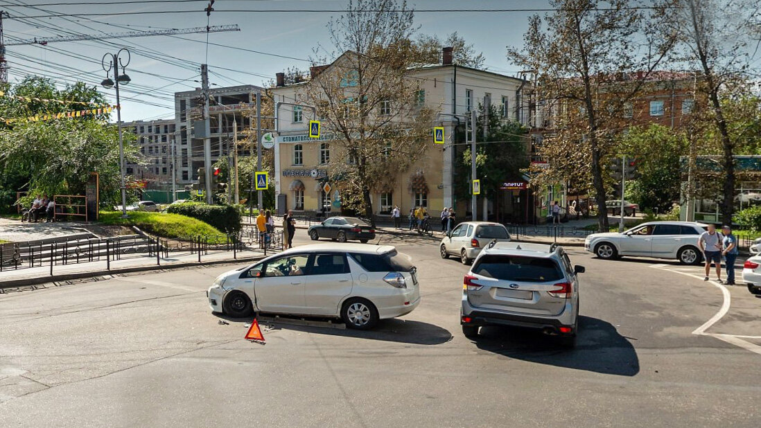 Обычный аварийный сюжет в этом месте. Фото "Автотайм Сибирь" 