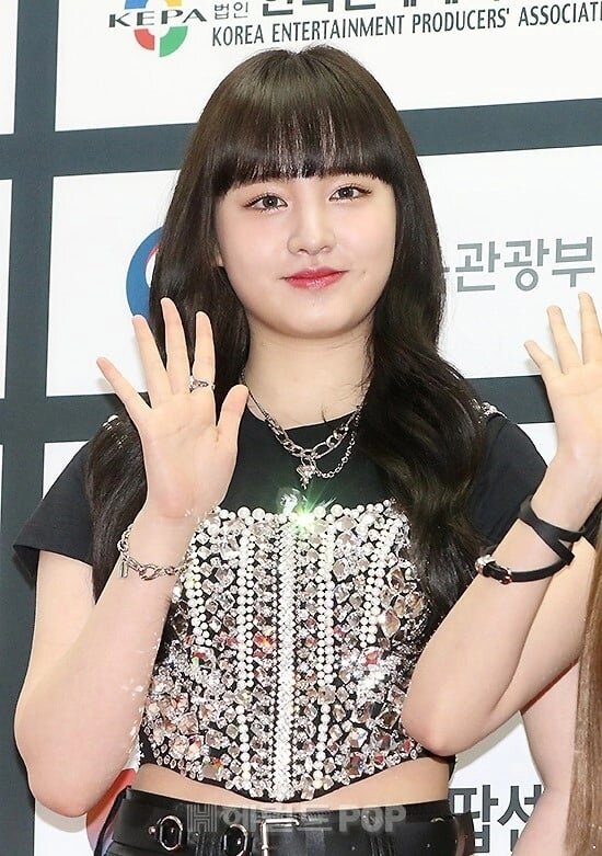 Лиз из IVE критикуют за набор веса. Фото взято из интернета.