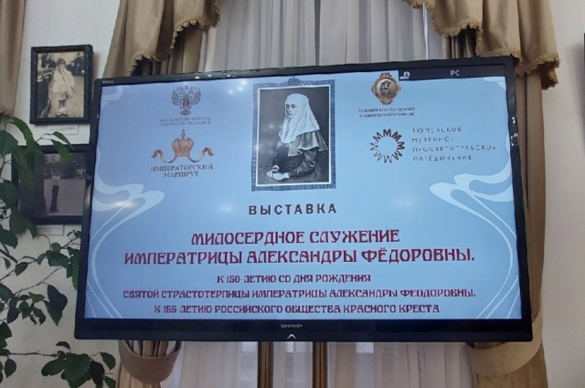    «Милосердное служение». В Тобольске открылась выставка в честь Императрицы