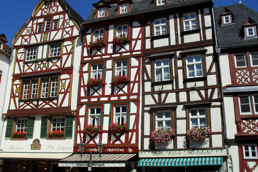 Долина Рейна. Фахверковые дома. Источник https://fototerra.ru