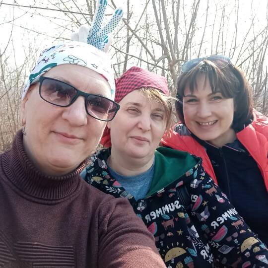 Оксана и Наталия -Золотое сердце и наш постоянный помощник и друг Наталья