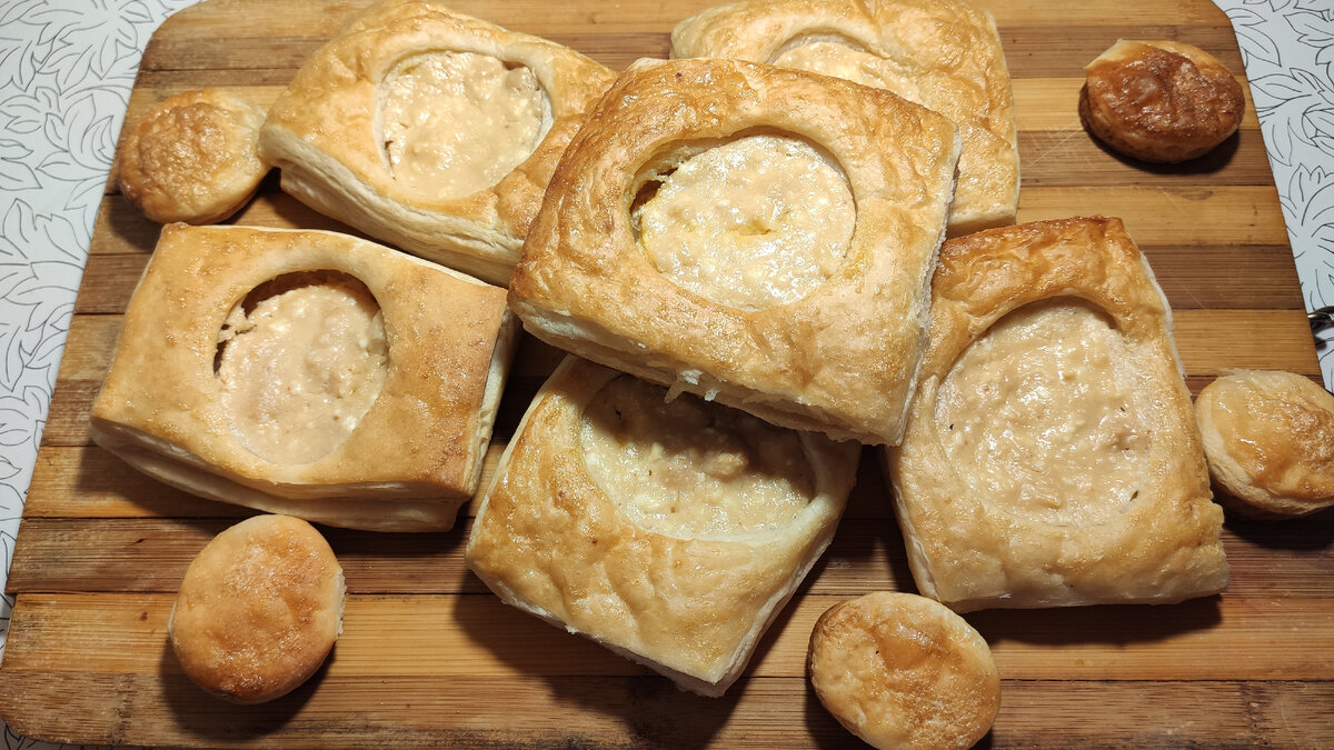 Творожные слойки