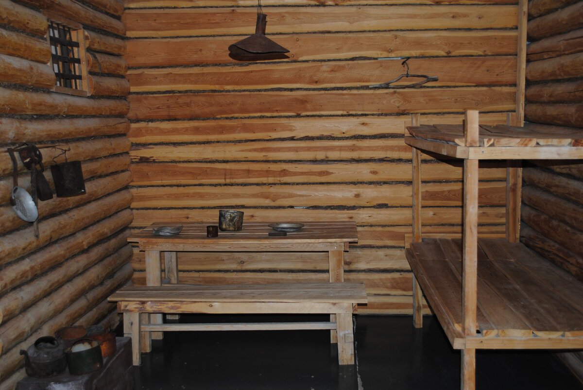 Барак для заключённых БАМЛАГа.