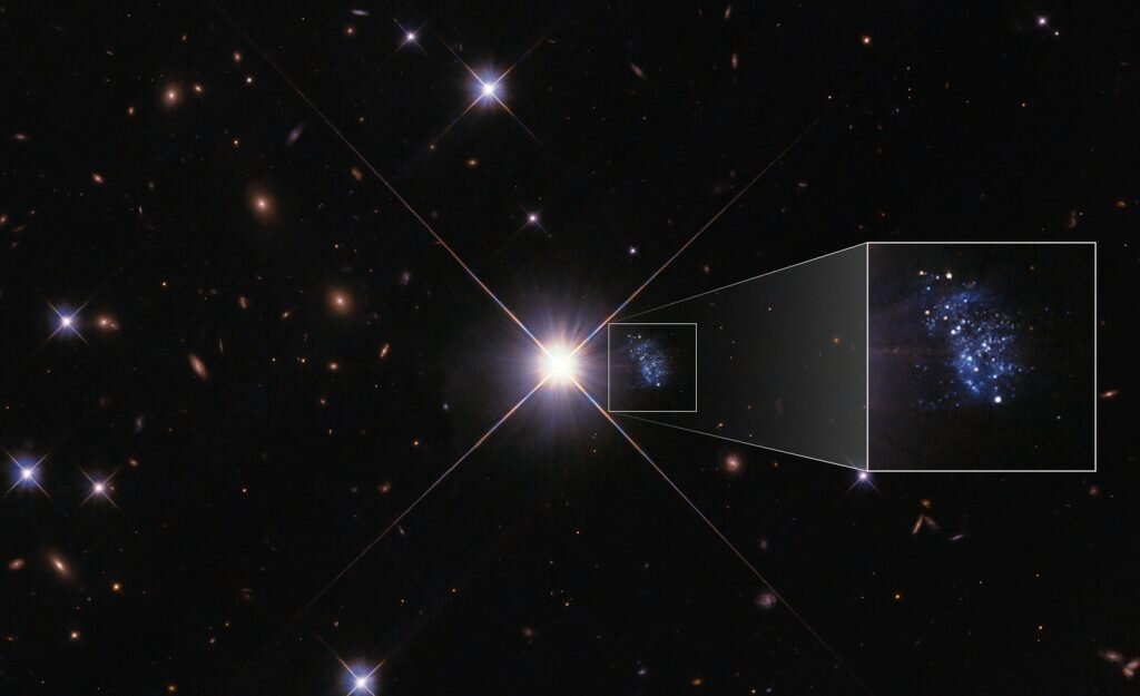 Галактика Пикабу «открыла окно в прошлое» и историю ранней Вселенной