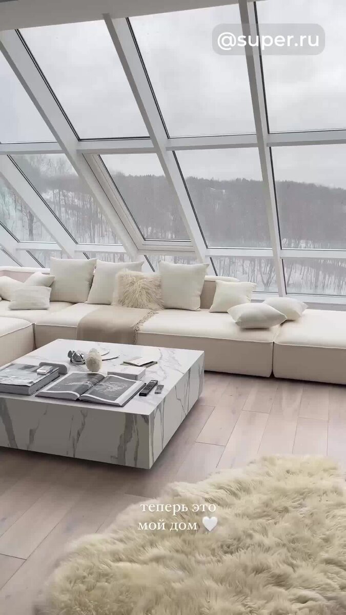    Видео законченного ремонта в квартире Саши Спилберг Видео: Инстаграм (запрещен в РФ)