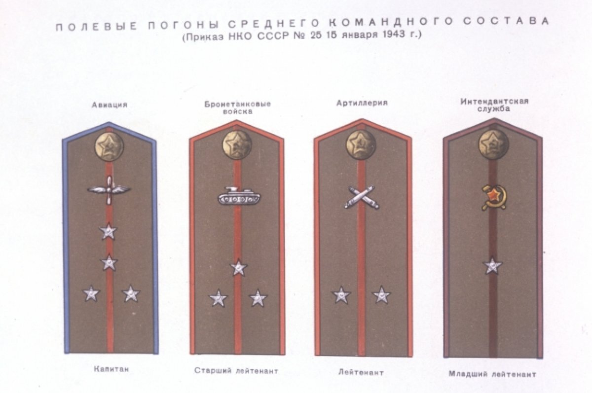 Золотой блеск победы. Как в Красной Армии появились погоны | Аргументы ...