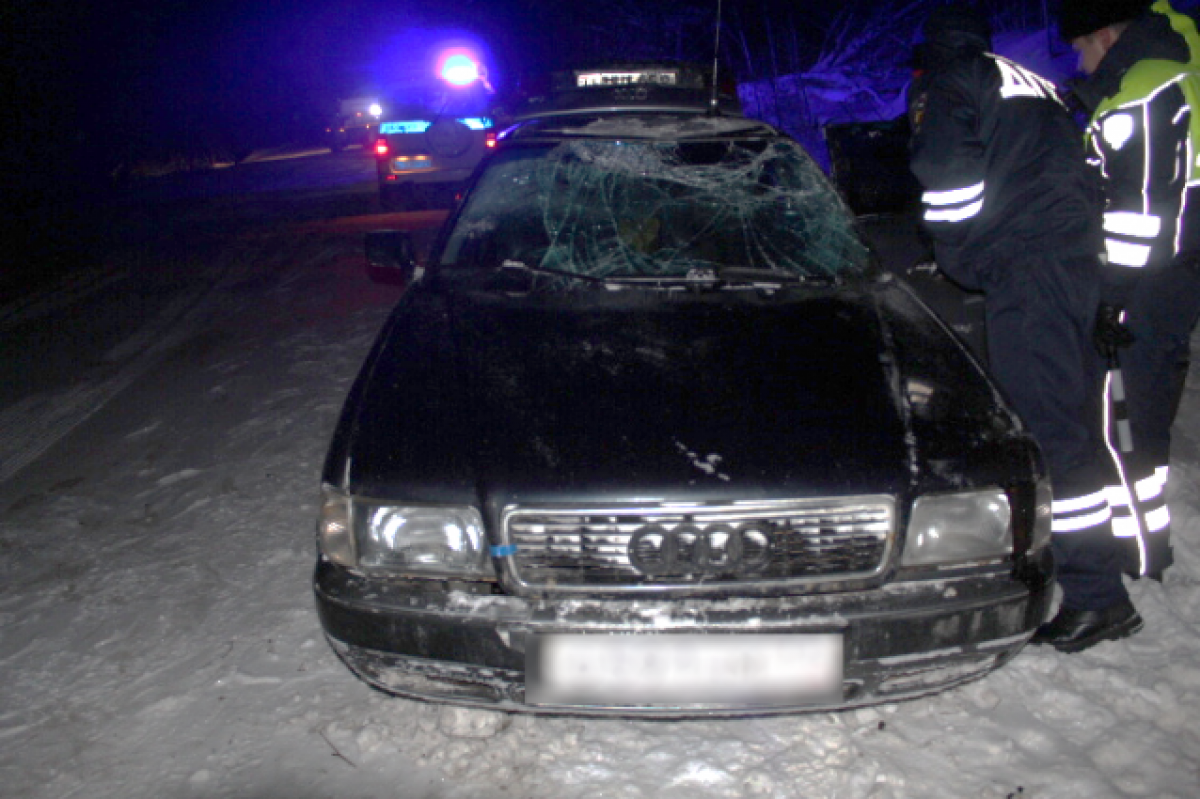    В Коми юные угонщики перевернулись на Audi и сбежали с места ДТП