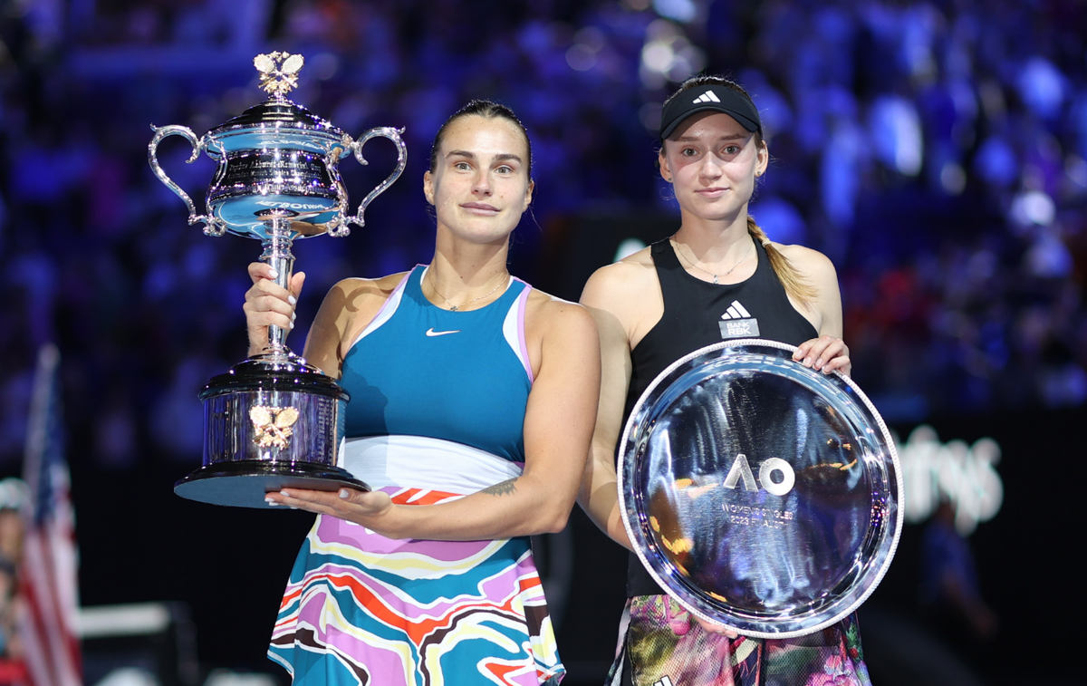 Арина Соболенко и Елена Рыбакина - героини Australian Open 2023. Фото: globallookpress