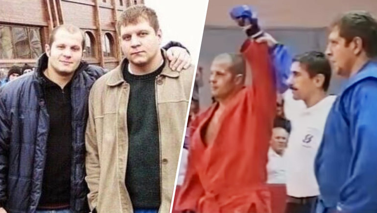    Федор и Александр Емельяненко.