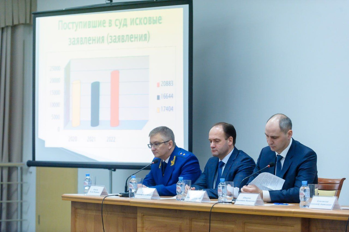  📷    Денис Паслер принял участие в совещании по итогам работы Арбитражного суда Оренбуржья Андрей Севостьянов