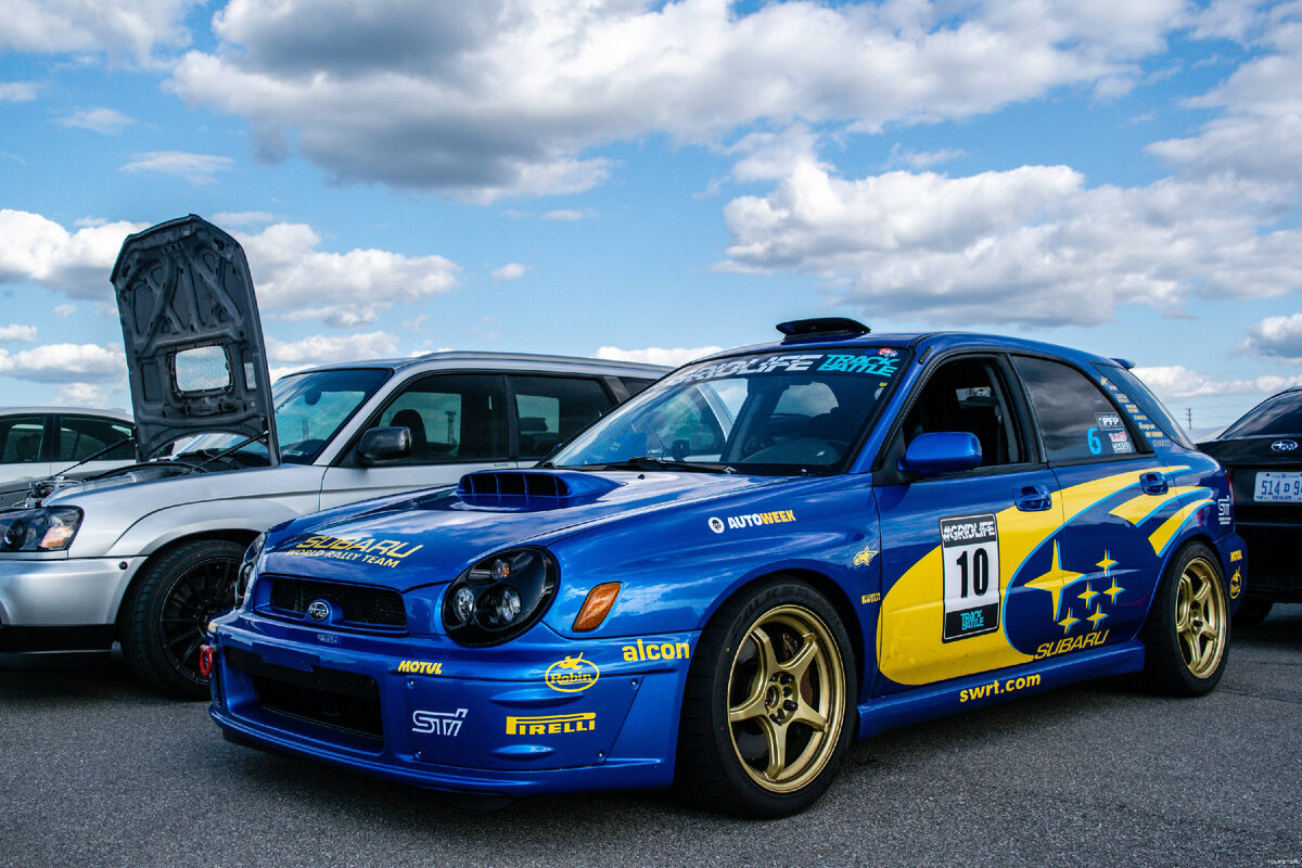 Маш Subaru WRX STI 4
