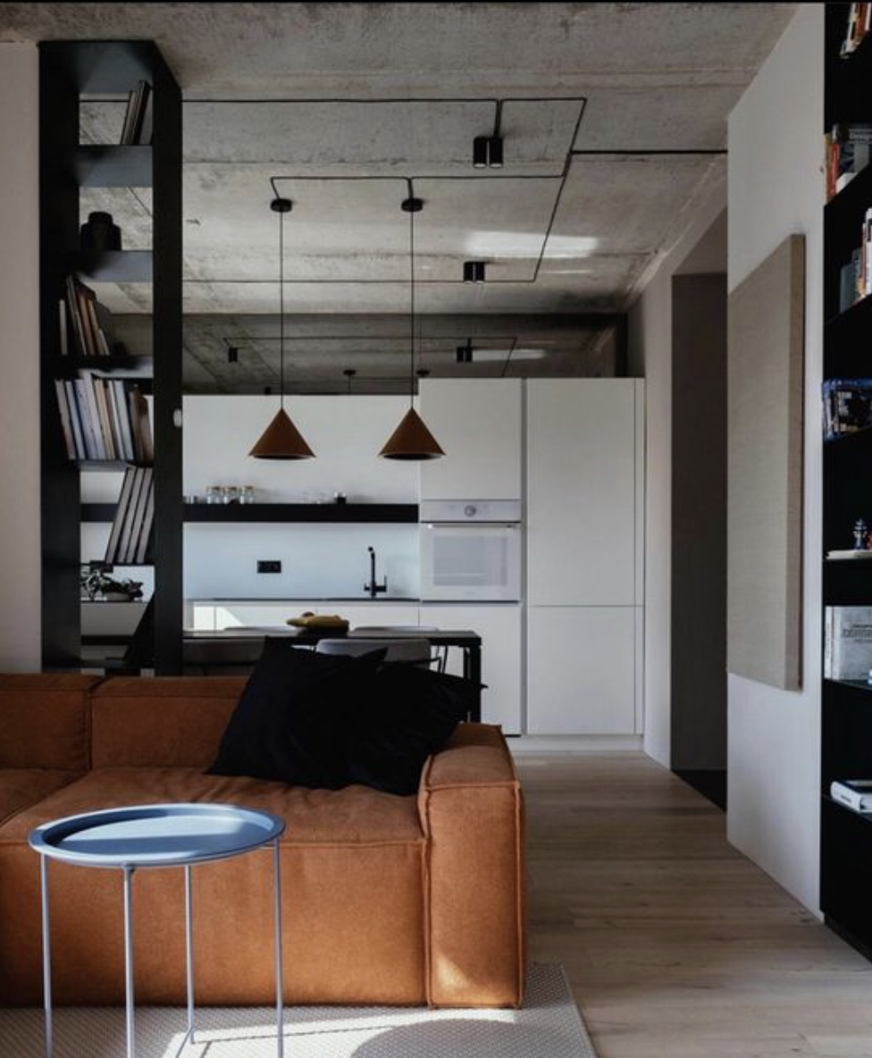 Пример потолка из ЖБ плиты (фото из интернета)