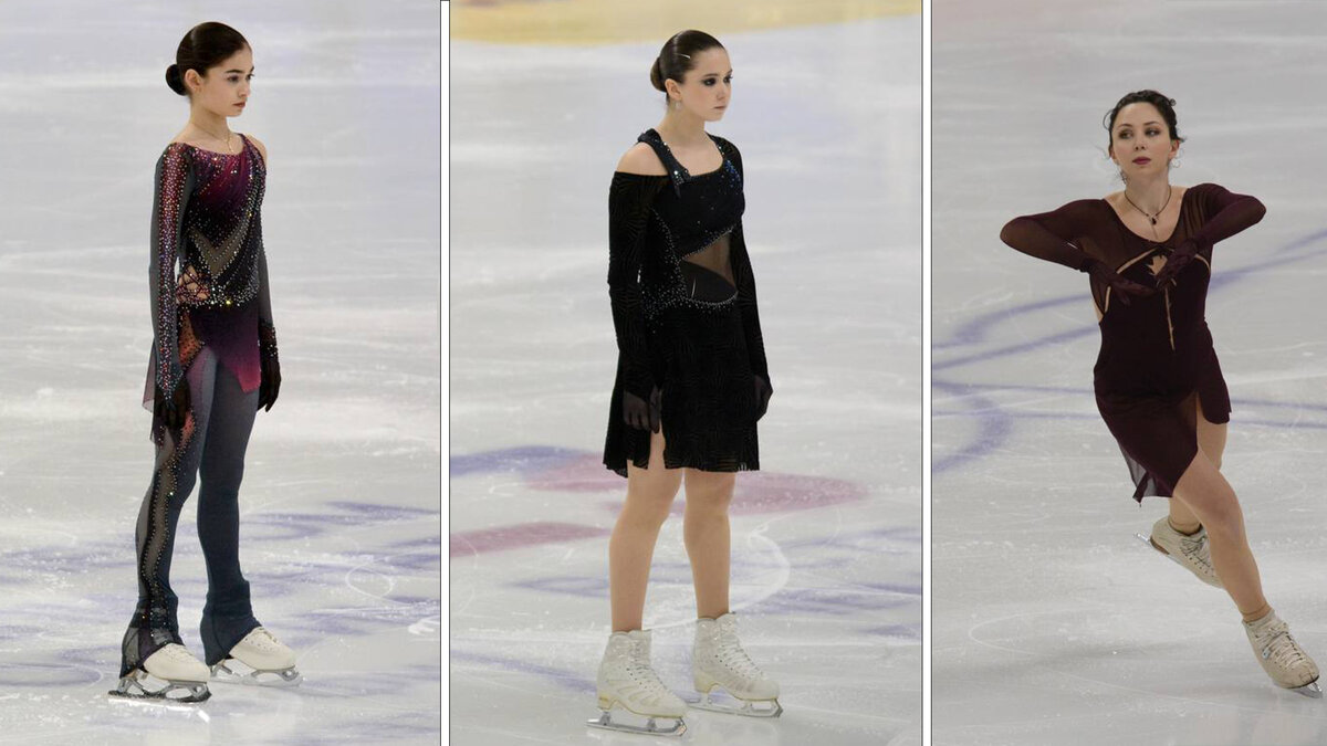 Аделия Петросян, Камила Валиева, Елизавета Туктамышева