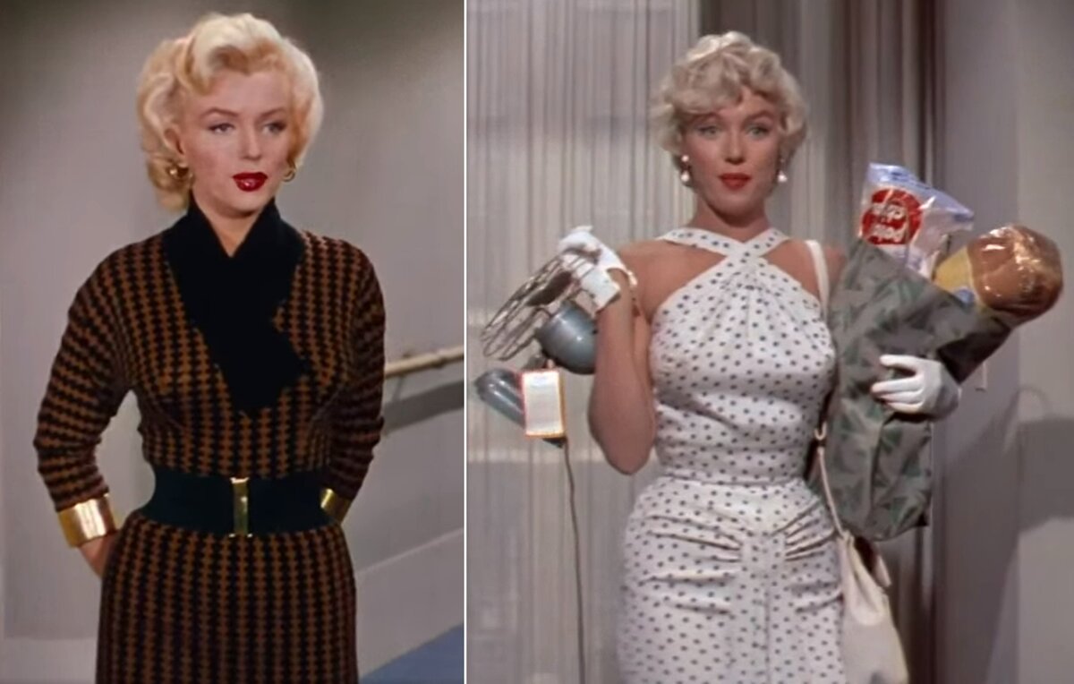 Мэрилин Монро снималась в нарядах Травиллы в комедиях "Джентльмены предпочитают блондинок" и ;Зуд седьмого года"