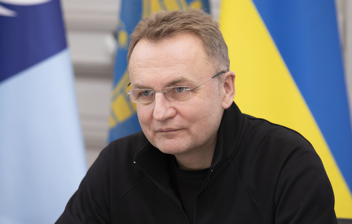    Мэр Львова Андрей Садовый  Eric Dervaux/Hans Lucas via Reuters Connect