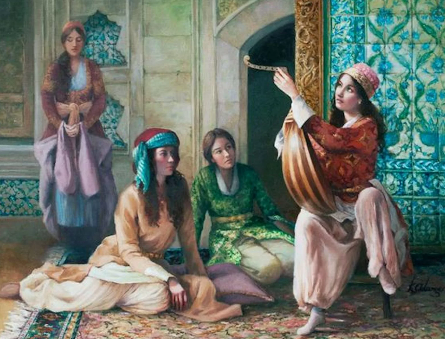 Гарем османского султана. Султанский гарем Османская Империя. Османская Империя наложницы Султана. Портреты наложниц Султана Османской империи