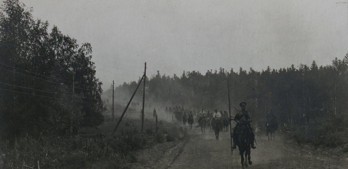 Казаки ВСЮР (Вооруженные Силы юга России), 1919 год. Из архива генерала Антона Ивановича Деникина.