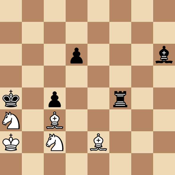 Белые начинают и ставят мат в 8 ходов