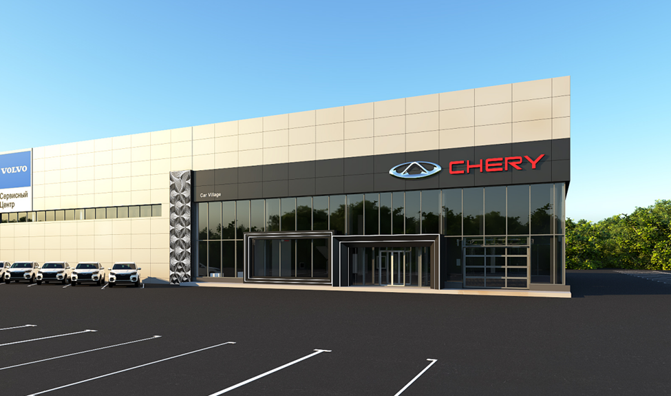 Макет фасада