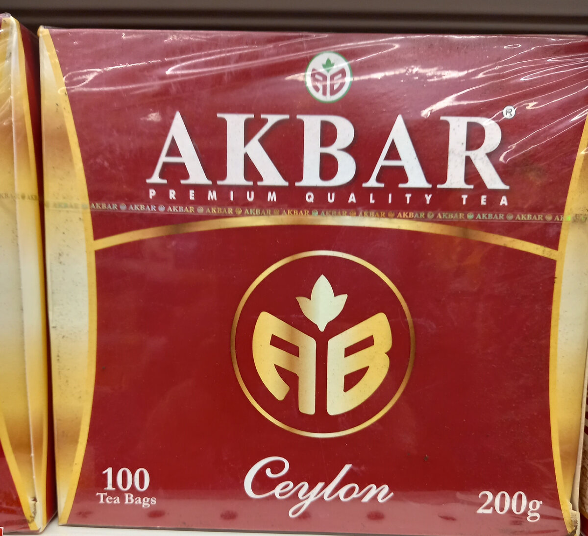 Чай «AKBAR» (фото автора)  