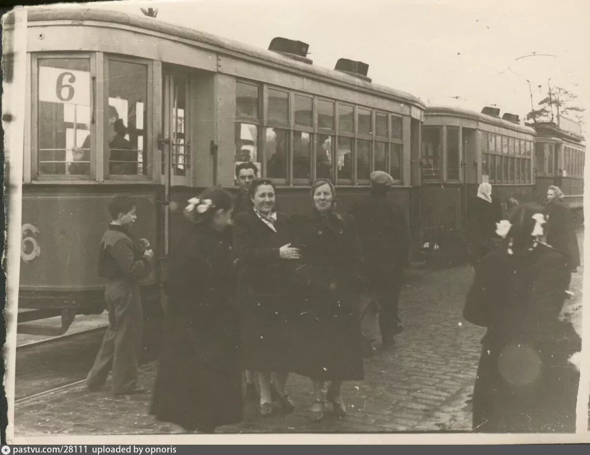 Конечная станция 20. Тушино 1950. Тушино 1950 года. Тушино старые фотографии. Старое Тушино 6 трамвай в фотографиях.