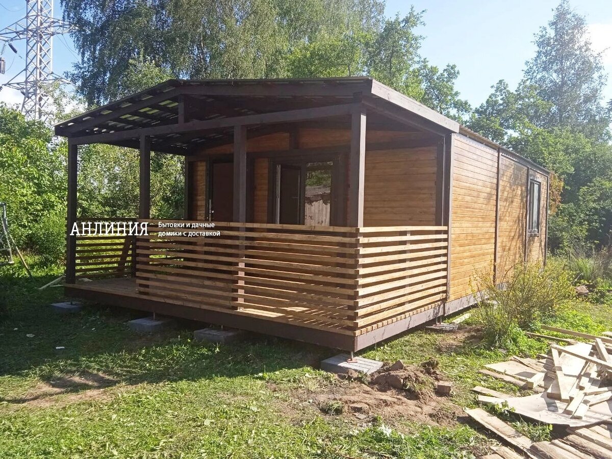 Дом Орех. Размеры: 7,2 х 5,0 х 2,8 м.