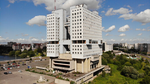 Дом Советов - огромный недострой в центре Калининграда