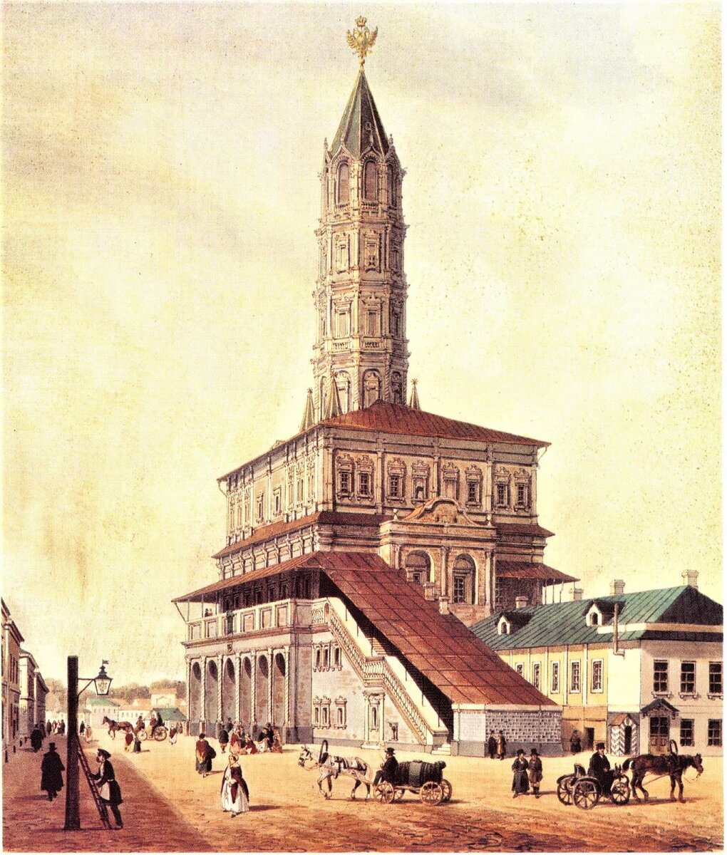 сухаревская башня старые