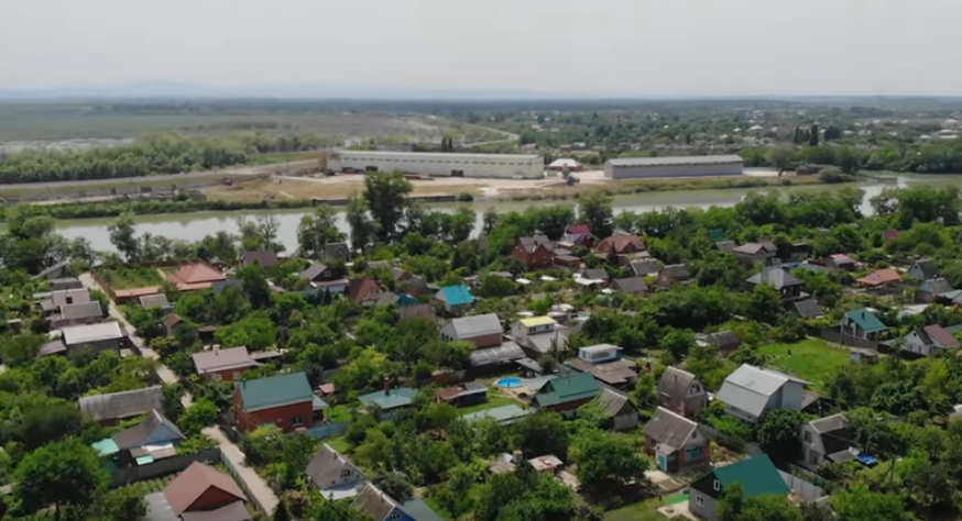 Река Кубань.
