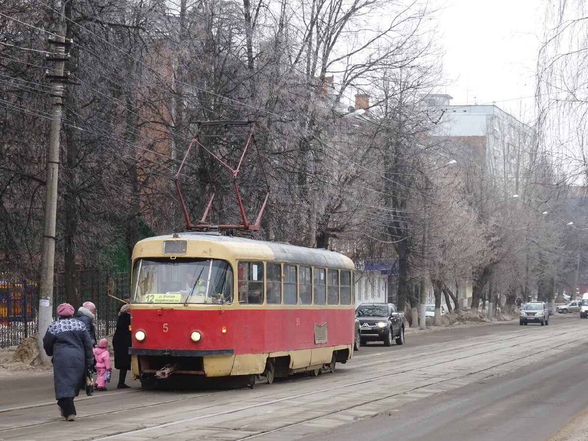 Чехословацкий трамвай Т-3, любимая модель многих пассажиров, эксплуатационников и любителей в странах бывшего СССР, фото "ПАНТОГРАФ"