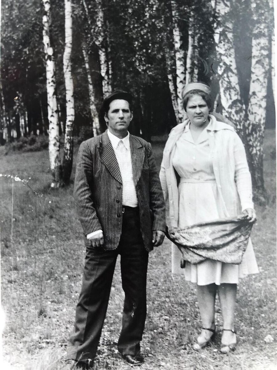 1980-е годы, Соловьёвка, Пузыгун Пётр Александрович и Валентина Васильевна