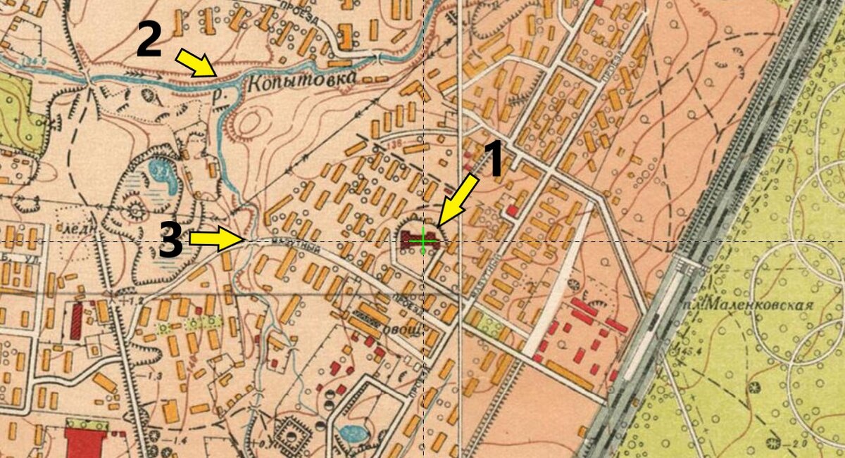 План москвы 1952 года